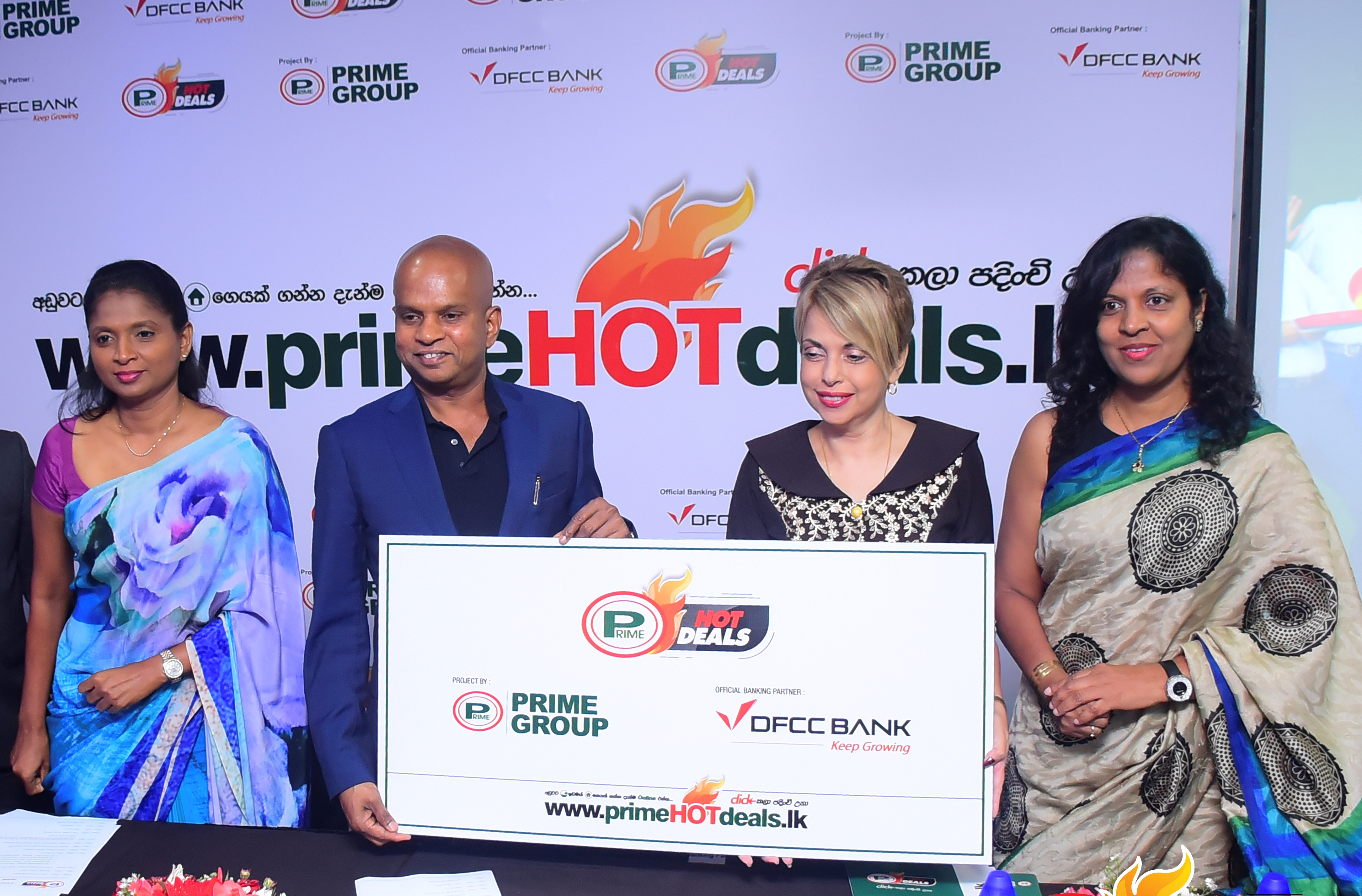 DFCC Bank join hands with Prime Group as the Banking Partner for the Revolutionary “Prime Hot Deals” website 1