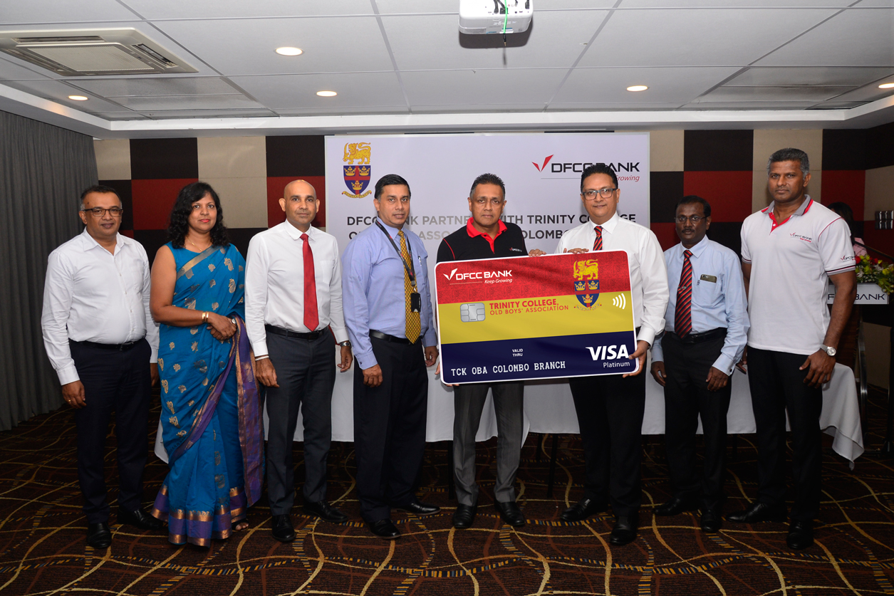 DFCC Bank launches Affinity Credit Card with Trinity College Kandy Old Boys’ Association, Colombo Branch 1