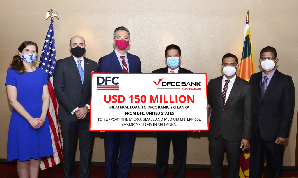 DFCC BANK PARTNERS WITH DFC UNITED STATES FOR USD 150 MN BILATERAL LOAN TO SUPPORT THE MSME SECTOR 2