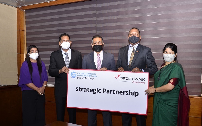 DFCC Bank signs MOU with National Chamber of Exporters (NCE) to drive the growth of Sri Lanka’s  export industry 1